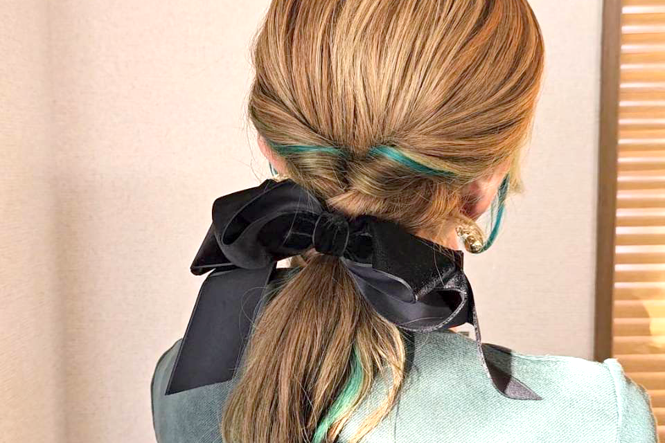 リボンバレッタ